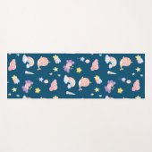 Schattigee Narwhal Fish Eenhoorn Regenboog zee Yogamat (Voorkant (horizontaal))