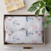 Schattigee nautische en coquette infusie! tissuepapier (Geschenk)