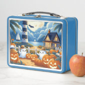 Schattigee, nautische / kust Halloween-spook / pom (In situ)