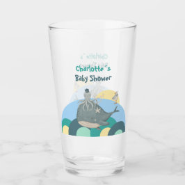 Schattigee Nautische Walvis Octopus Green Baby sho Glas
