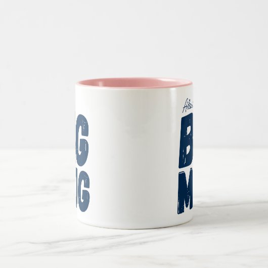 Schattigee Navy Een enorme Mok Custom Name Novelty (Center)