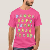 Schattigee Neko Cat Band T-shirt (Voorkant)