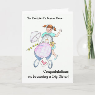 Schattigee Nieuwe Baby Gefeliciteerd Kaart voor Zu