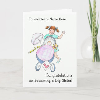 Schattigee Nieuwe Baby Gefeliciteerd Kaart voor Zu
