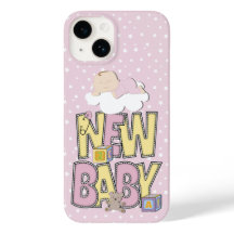 Schattigee Nieuwe Baby Meisje iPhone case