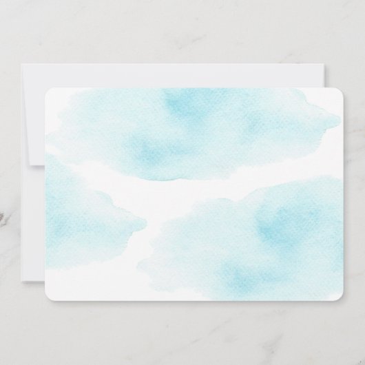 Schattigee nieuwe hoofdstukboeken Baby shower Uitn Kaart (Achterkant)