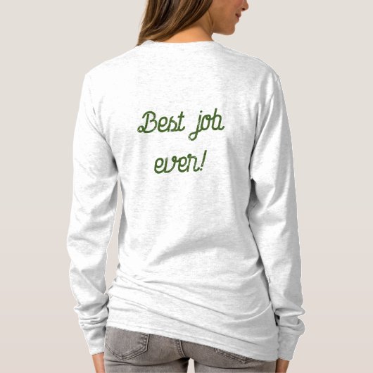 Schattigee nieuwe oma t-shirt (Achterkant)