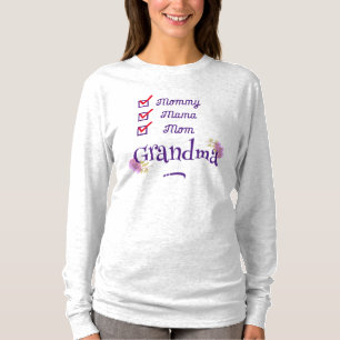 Schattigee nieuwe oma t-shirt