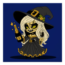 Schattigee nieuwjaarsheks perfect poster