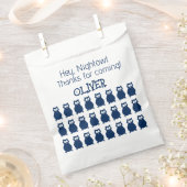 Schattigee Night Uil Verjaardag Slumber Party Favo Bedankzakje (Geknipt)