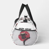 Schattigee Ninja Warrior Black & Red Kinder School Plunjezak (Rechts)