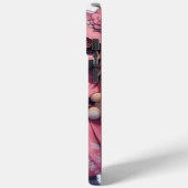 Schattigee Ninja Warrior Girl & Teddy Case-Mate iPhone Case (Achterkant / Links)