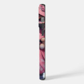 Schattigee Ninja Warrior Girl & Teddy iPhone Hoesje (Linkerkant)