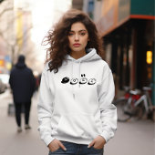 Schattigee Noel Geschreven Kerstvrouwen Hoodie