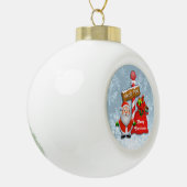 Schattigee Noordpool Santa Ball Ornament (Links)