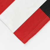 Schattigee nostalgische verpleegster Ik hou van gr Fleece Deken (Hoek)