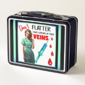 Schattigee Nostalgische Verpleegster Pinup Vlek je (Achterkant)