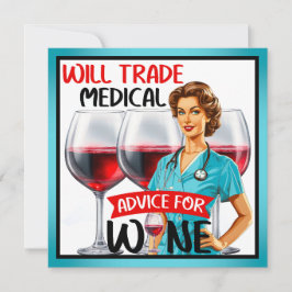 Schattigee nostalgische verpleegster Pinup zal han Feestdagenkaart