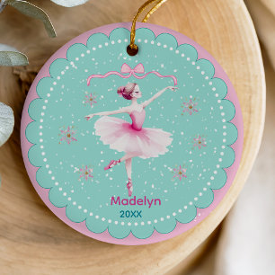 Schattigee Notenkraker ballerina suikerpruim fee Keramisch Ornament