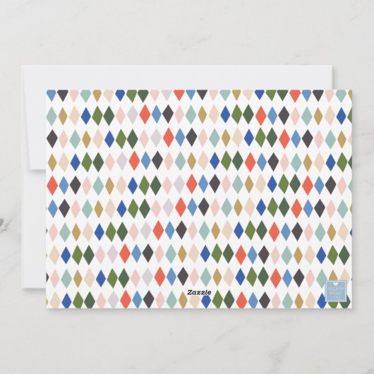 Schattigee Notenkraker Foto Kerstmis Feestdagenkaart (Achterkant)