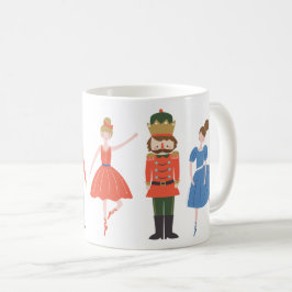 Schattigee Notenkraker Gepersonaliseerde Kerstmis Koffiemok