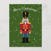 Schattigee notenkraker illustratie Kerst briefkaar Feestdagenkaart (Voorkant)