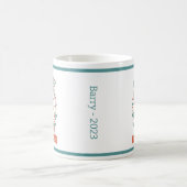 Schattigee Notenkraker sneeuwvlok bladeren krans k Koffiemok (Center)