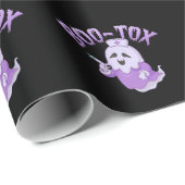 Schattigee Nurse Ghost met Botox Injection Funny S Cadeaupapier (Rol Hoek)