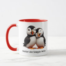 Schattigee Nuthin' Like Snugglin' Puffins
