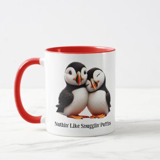 Schattigee Nuthin' Like Snugglin' Puffins Mok (Links)