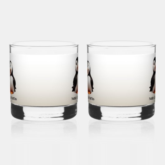 Schattigee Nuthin' Like Snugglin' Puffins Whisky Glas (Rechts)