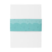 Schattigee oceaan vis harten grillig Baby shower Uitnodigingen Wikkel (Achterkant Voorbeeld)