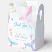 Schattigee Oceaan Zomer Zeemeermin Tail Baby showe Bedankdoosjes (Open)