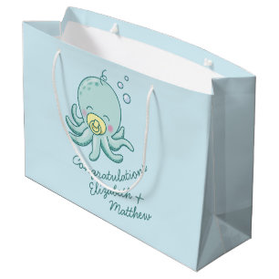 Schattigee Octopus Baby shower Kawaii Groot Cadeauzakje