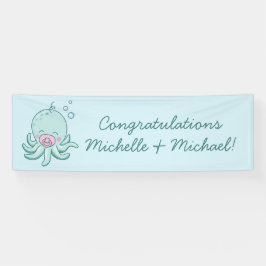 Schattigee Octopus Baby shower Kawaii Roze Meisje Spandoek