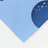 Schattigee Octopus Cartoon Oude Papier Print Fleece Deken (Hoek)