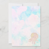 Schattigee octopus Cartoon Waterverf Kaart (Achterkant)