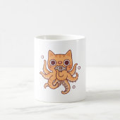 Schattigee Octopus Cat Funny Koffiemok (Center)