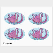 Schattigee octopus sticker (Vel)