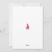 Schattigee Octopus Zeeen en Groeten Mistletoe Feestdagenkaart (Achterkant)