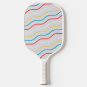 Schattigee off witte professionele pickleball pedd pickleball paddle (Voorkant)