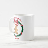 Schattigee officiële cookie tester kerst koffiemok (Voorkant links)