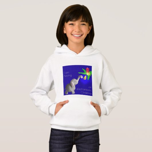 Schattigee olifant-astic "Lelijke" kerst Dumbo (Voorkant volledig)