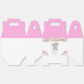 Schattigee olifant baby shower gunst box bedankdoosjes (Ongevouwen)