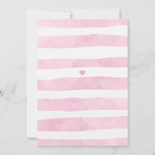 Schattigee Olifant Baby shower Uitnodiging (Achterkant)