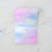 Schattigee olifant bedankkaart (Binnen)