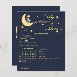 Schattigee olifant en kleine vlinder Baby shower s