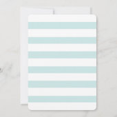 Schattigee olifant jongen baby shower uitnodiging (Achterkant)