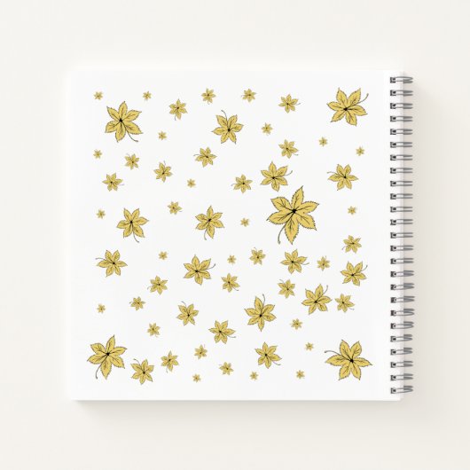 Schattigee olifant Notitieboek (Achterkant)