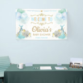 Schattigee Olifant Twins Jongens Baby shower Achte Spandoek (Beurs)